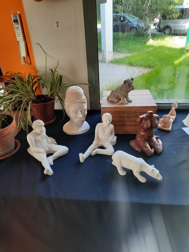 Les œuvres des sculpteurs