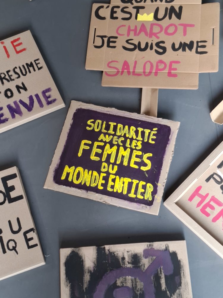 Pancartes de manifestation